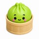 Dumpling Fidge Keychain - Green