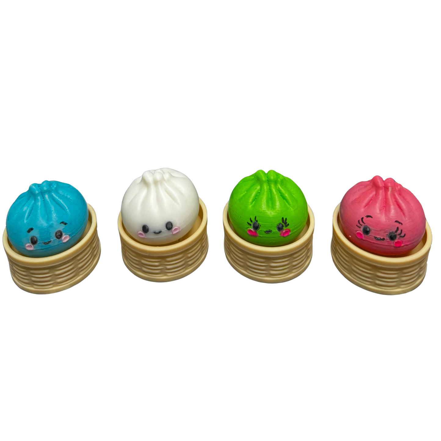 Dumpling Fidge Keychain - Full Collection Bundle